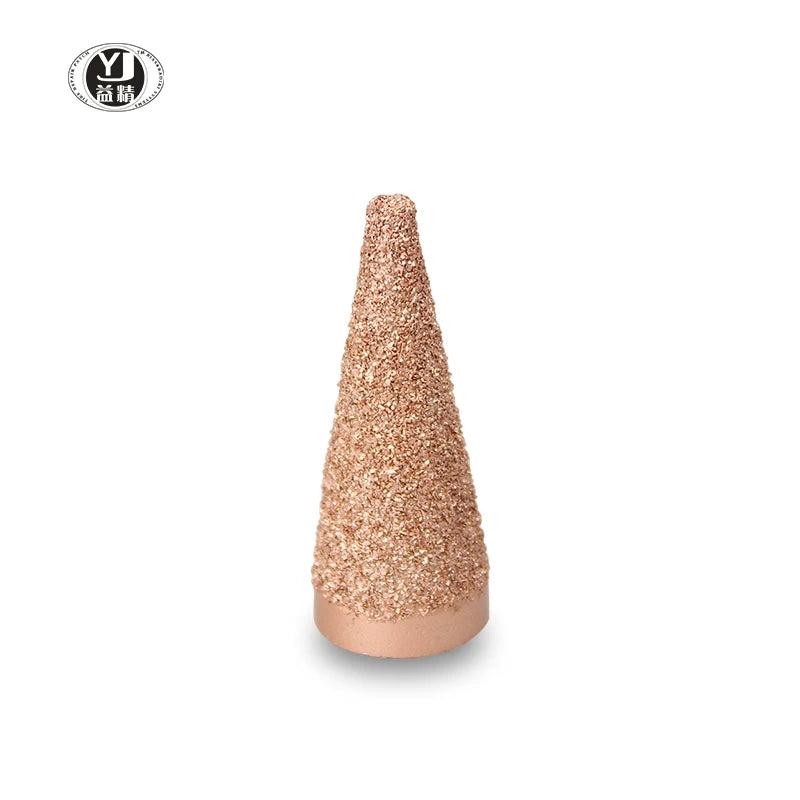 Grit60-70 50*20mm Carbide Conical Rasp Grinding Wheels Sharpening Corrosion Wheel Tool with OEM Customization Option