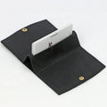 High Capacity Business Minimalist Credit Card Holder Case Stand Top Grain Genuine Leather Visit Card Holder