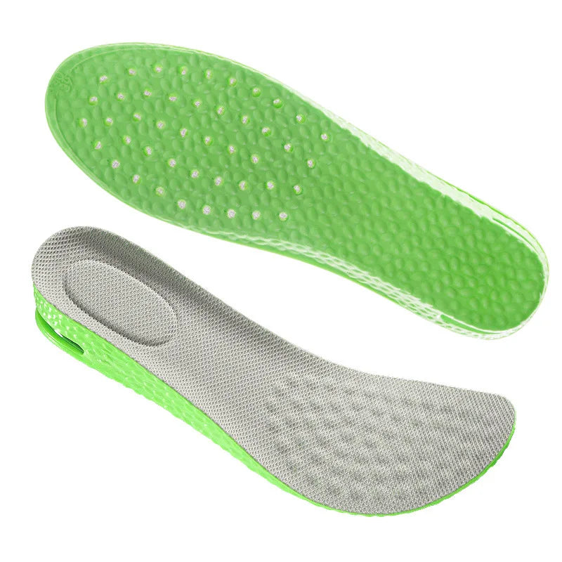 Chinese Mugwort Anti Odor Removable air Cushion with Height Increasing Insole for Men and Women Sports Height Increasing Insole