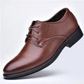 Hot Sale Men's Business Leather Shoes Man Vintage Formal Dress Shoes Male Fashion Casual Shoes Shock-Absorbant Breathable Wear