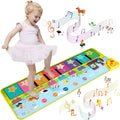 New Children's Piano Music Blanket Interactive Early Education Dance Mat PP/Non-woven Fabric Unisex Variety Educational Toys