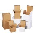 MU White Corrugated Box Thickened Color Aircraft Boxes Packaging Jewelry Gift Express Shopping Paper Box