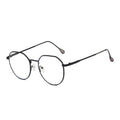 ADE WU PLS8875 Metal Blue Light Block Glasses Oversized Fashion Eyeglasses Optical Glasses Frame