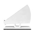 RubySun White MDF Custom Megaphone Photo Frame with 6-Color Thermal Transfer Printing 180x152x5mm for Home Decor & Gifts