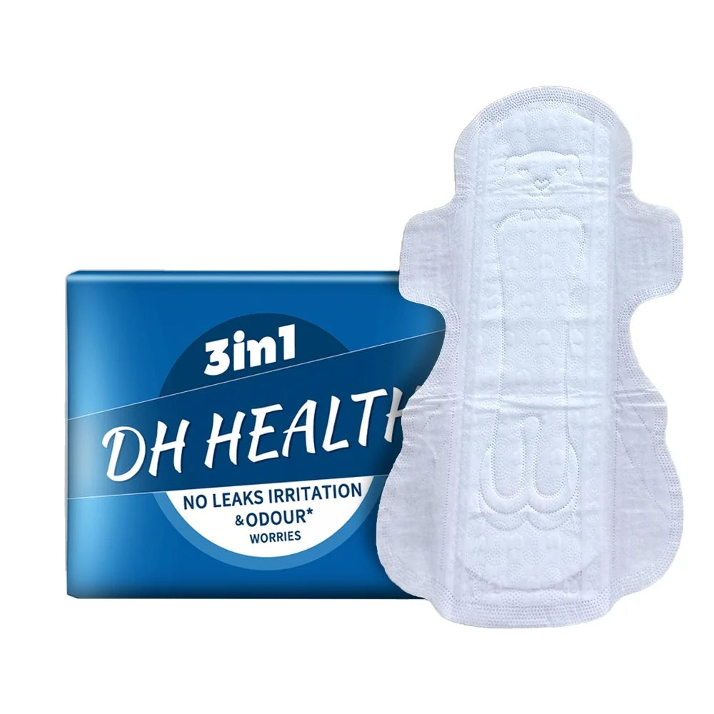 Hot Sale Wholesale Price Anion Organic Cotton Cover Disposable Menstrual Pad Sanitary Napkins for Women
