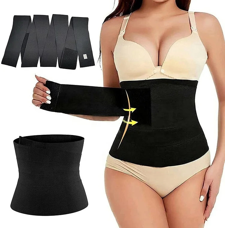 Waist Bandage Wrap Trimmer Belt Waist Trainer Body Shapewear Tummy Woman Flat Belly Slimming Gain Postpartum Waist Slimming Belt