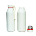 Custom Logo Portable Stainless Steel 304 Water Bottle and Coffee Mug Double-Wall Vacuum Outdoor Sports Gear with Lid