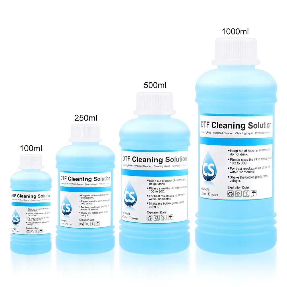 OCBESTJET DTF Head Cleaner Liquid for Direct to Transfer Film Printing Ink Cleaning Solution for DTF Ink