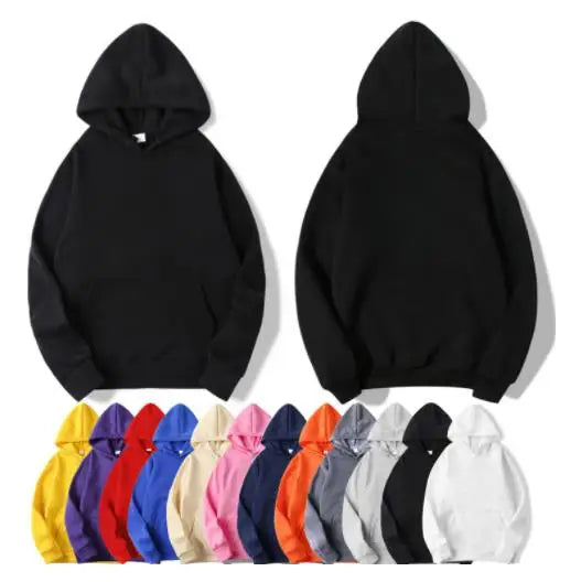 2023 New Style Hoodies Solid Color Hoodie Sweatshirts Loose and Casual Heavyweight Hoodie