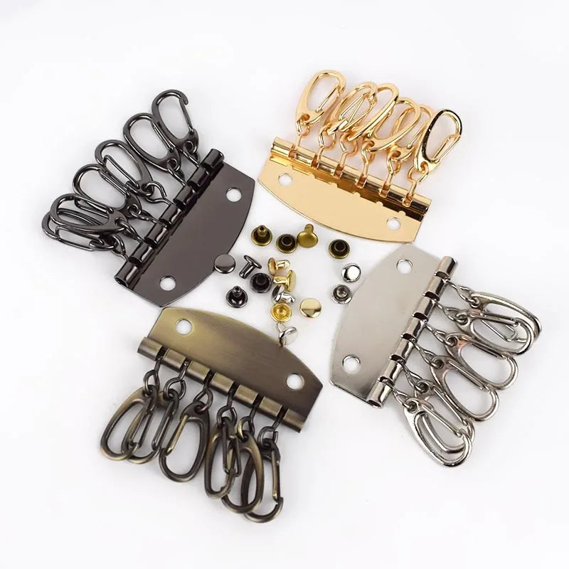 For Deepeel AP156 Classic Style Hardware Fitting Key Connector Key Chain Ring Hook Buckle Clasp Key Hook