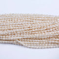 Wholesale Freshwater Bulk Freshwater Beads Rice Shape Strand Pearl