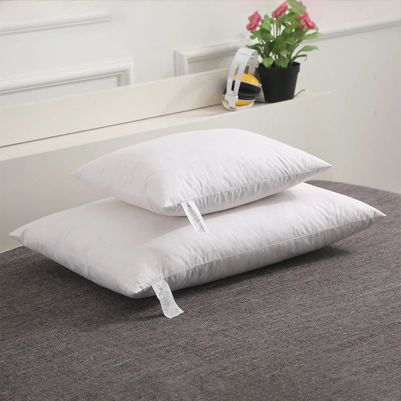 Goose Down Feather Lumbar Support Bed Sofa Pillows for Sleeping Comfortable for Sale