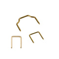 Custom Brass Wire Forming Spring Jumper Links/Shorting Links Light LED Parts Jumper Wires