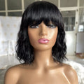 Big Promotion Afro Kinky Curly Wigs Short Cut Wig 100% Brazilian Curly Human Hair for Black Women Machine Wigs Short Pixie Cut
