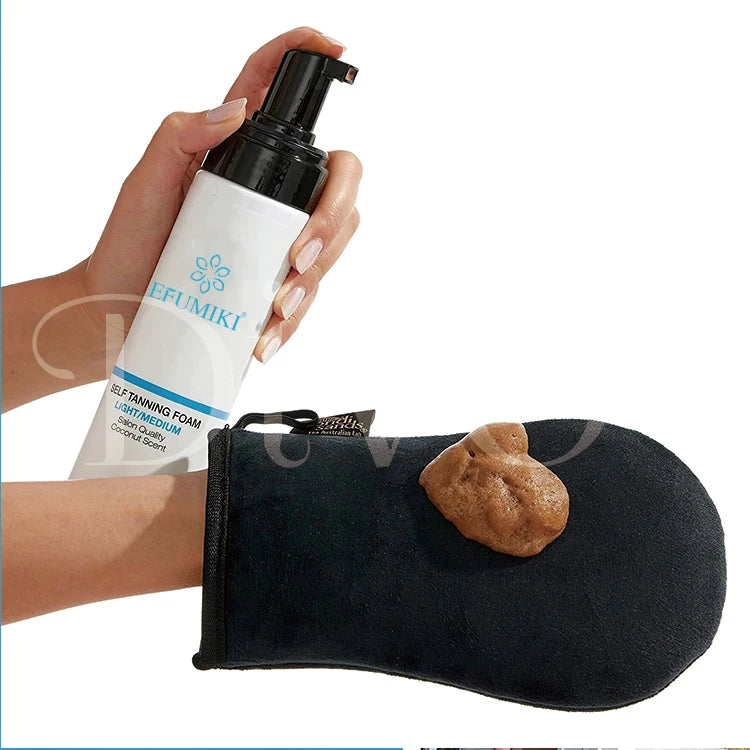 Self Tanner Tanning Mousse Label Self Tanning Mousse Kit Your Logo Advanced Tanning Mousse