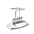 Metal Newton Cradle Balance Balls Magic Science Physics Silver Plated Newton Pendulum for Office Decoration Stress Reducing Toys