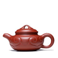 Yixing Purple Clay Tea Pot Fanggu Zisha Hu Hand Made Purple Grit 210 ml Kongfu Tea Set