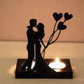 Wedding Decoration Props Candlestick Decoration Valentine's Day Proposal Hugs Confessional Atmosphere Candle Holder