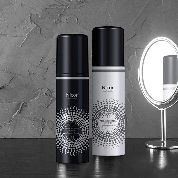Nicor Hot Selling Make up Fixer Spray Moisturizing Smoothing Face Long Lasting Waterproof Makeup Setting Spray