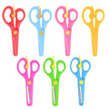 Art Craft Preschool Kids Training Stainless Steel Scissors Children Safety Scissors