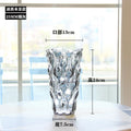 Wholesale Colorful Elegant Transparent clear Flower Arrangement Versatile Glass Crystal Vase