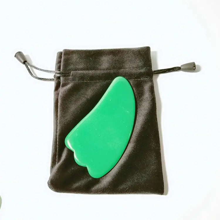 DIY Factory Price Natural Hand Made Green Aventurine Gua Sha Customized