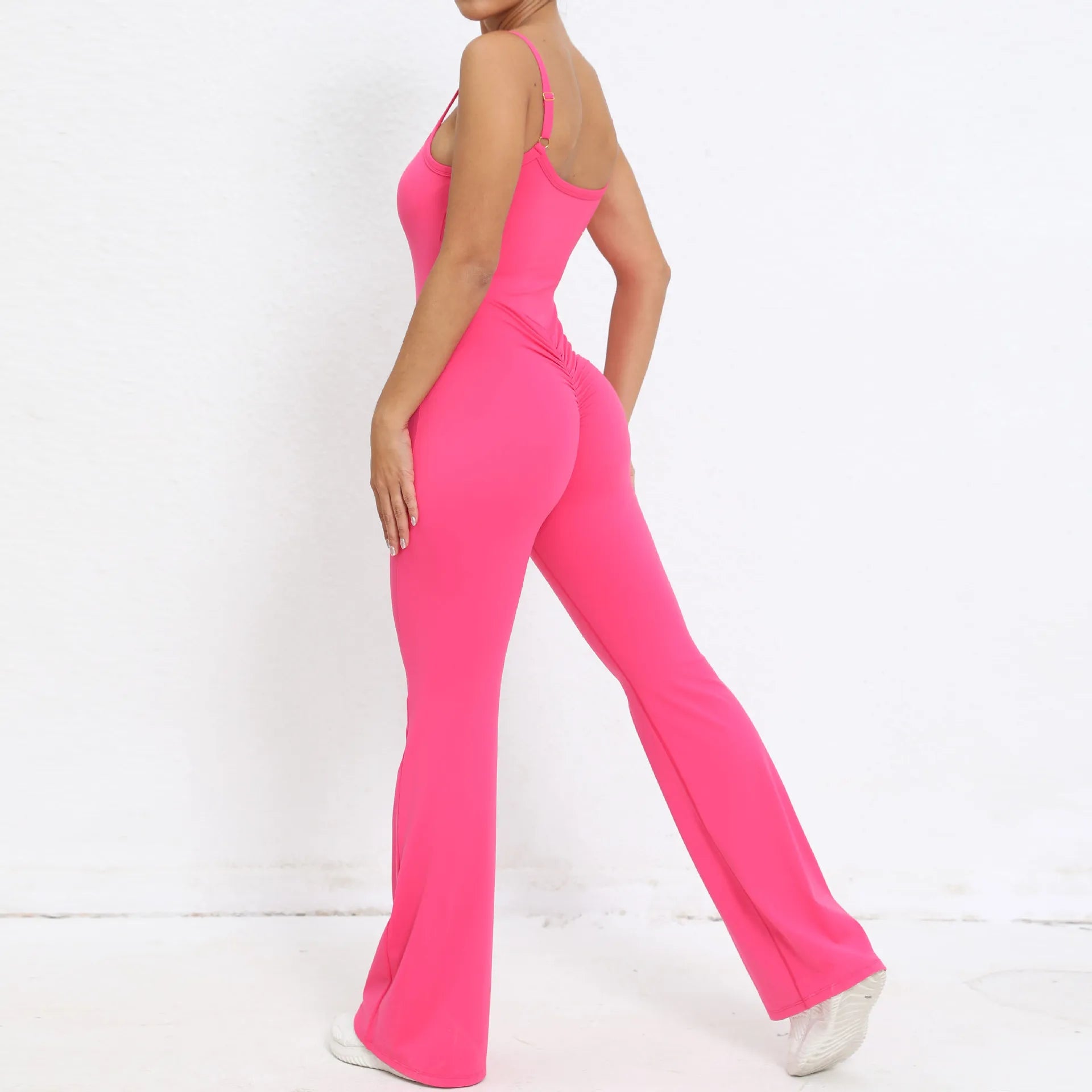 Drop Shipping Yoga Jumpsuit One-piece Yoga Bodysuit Sleeveless Gym Wear
