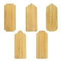 Customized Handmade Bamboo Car Ornament Carved Love Style Unfinished Hanging Decorative Ornament Eco-Friendly for Sale