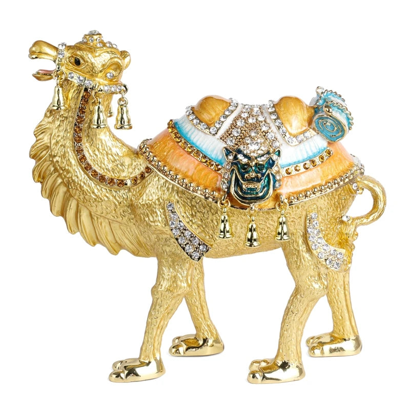 SHINNYGIFTS Large Size Camel Shape Trinket Box Egyptian Souvenir Gift Home Decorative Gift Box Wholesales