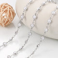 Stainless Steel Pearl Chain Women's DIY Necklace Bracelet Jewelry Making Set Fashion Non-Fading  Findings Components