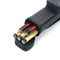 Hot Sell 1/2-pcs 5 Holes Leather Billiard Pool Cue Case Rod Holder 2B3S CarryING Billiard Pool Cue Stick Bag