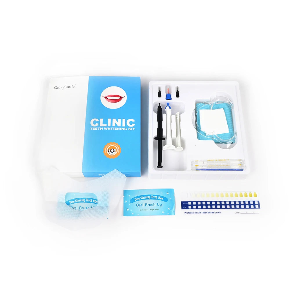 New Trend Professional Dental Clinic Use High HP Whitening Gel Effectively Teeth Whitening Kit Custom