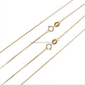 AU750 Fine Jewelry Necklace Chain 18K Solid Gold Dainty Franco Chain Women Jewelry Yellow Gold Necklace