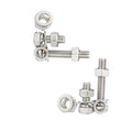 OEM Stainless Steel Hex Head Screws and Nuts - M4 M5 M6 M8 M10 Long Short Thread Nuts Bolts Washers for Industrial Application