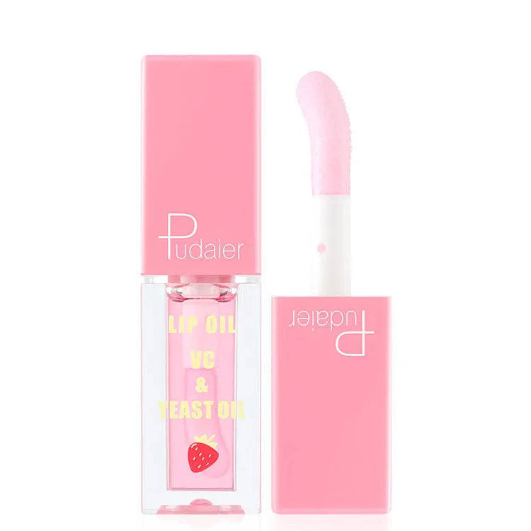 Private Label Fruit Lip Plumping Gloss Nature clear Lipgloss Long Lasting Lip Plumped Lip Oil