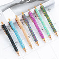 Luxury Glitter Metal Ballpoint Pen Cute Girls Ball Pen Office School Supplies