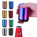 Portable Magnetic Stainless Steel Beer Bottle Openers Automatic Pop the Top Beer Opener