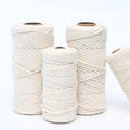 Charmkey CK957 Customize 2mm/3mm/4mm/6mm White Cotton/Polyester Macrame Cord for Handmade Wall Hangings & DIY (China)