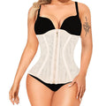 Mesh Steel Boned Breathable Colombian Bustier Slimming Girdle Shaper Fajas Shapewear Women Waist Cincher