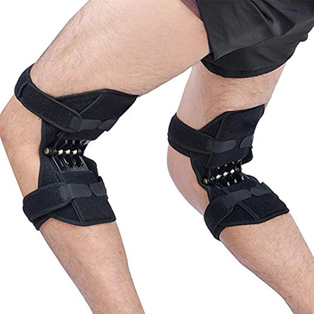 Force Stabilizer Knee Booster Joint Support Patella Knee Pad Neoprene Breathable Non-slip Lift Pain Relief Spring Protection