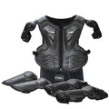 GHOST RACING Kids Motorcycle Armor Suit Full Body Protection Professional Polypropylene Hard Shell Vest with Knee & Elbow Pads