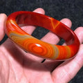 YL Warring States Women's Natural Silk Onyx Jade Bracelet Live Supply Wholesale Fashion Bangles