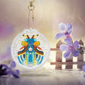 DIY Diamond Painting Keychain Kits Diamond Art Hummingbird Keychains Bag Decor Christmas Diamond Painting Keychain with Maze