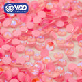 VDD 305 D Rose SS6-SS30 Non-hotfix Glass Rhinestones Crystal Flatback Strass Stones for Nail Art Accessories DIY Crafts