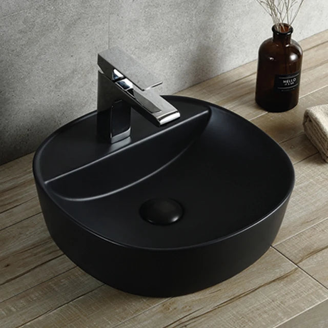 Hand Wash Basin Cabinet Ceramic Basin