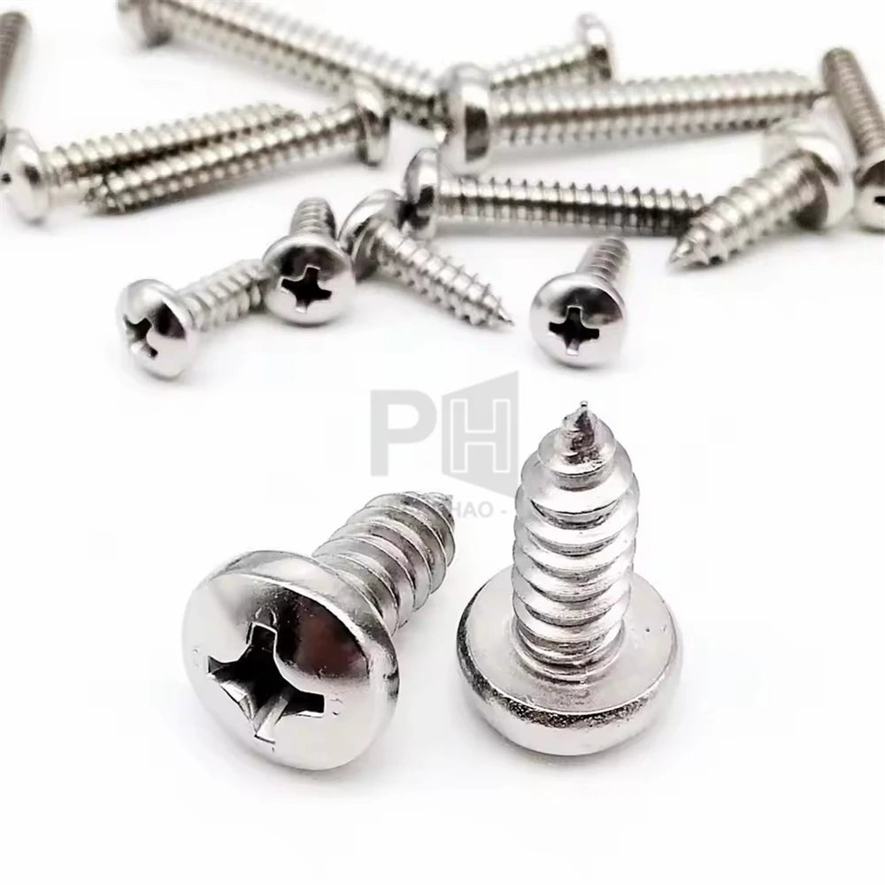 M2.9 M3.5 M3.9 M4.2 M4.8 304 Stainless Steel Pin Six Lobe Torx Pan Round Head Tamper Proof Security Self Tapping Wood Screw