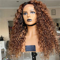 Wholesale 360 Raw Full Human Hair Lace Wig Virgin Human Hair Curly Wig Glueless Transparent Lace Front Wigs for Women Vendor