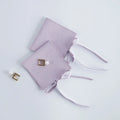Velvet logo Friendly Suede Faux Microfiber Eco Plastic Small Paper pink Ribbon Jewelry Pouch with Insert Pad for Bag Gift