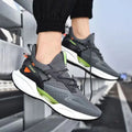 Vintage Men's Sports Shoes New Lightweight Mesh Breathable Running Shoes Comfortable for Spring Autumn Walking Soft Fashionable