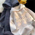 Custom Heavyweight Cotton Embossed Cropped Hoodies Men High Quality Blank Oversized Drop Shoulder Casual Pullover Hoodie Men